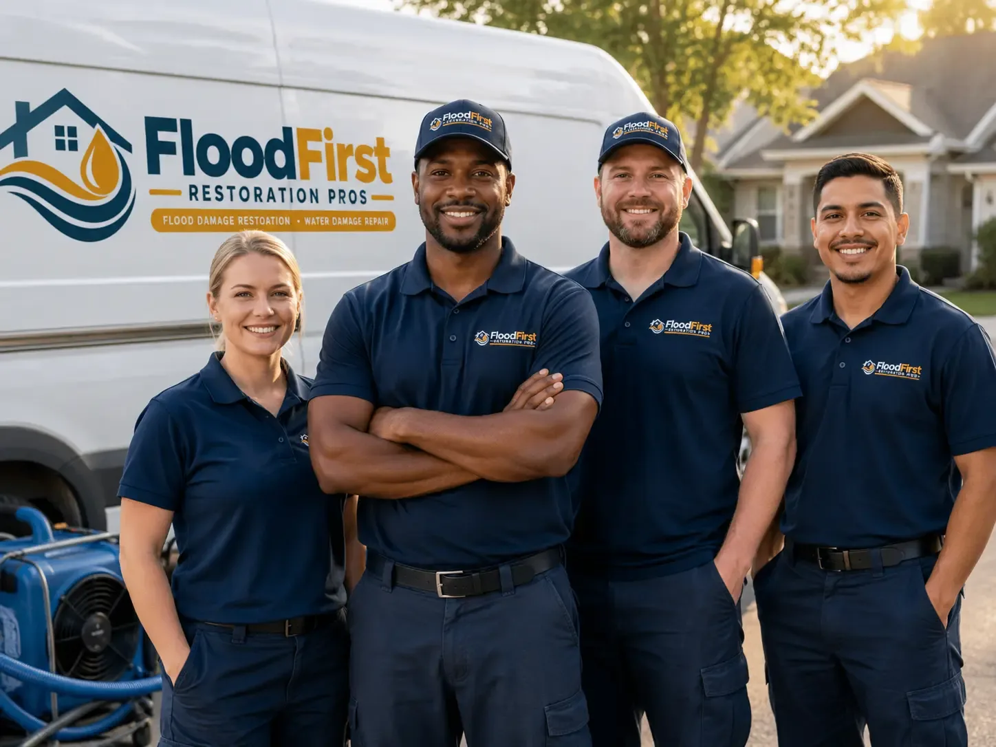 Flood Damage Restoration company in Galveston, IN